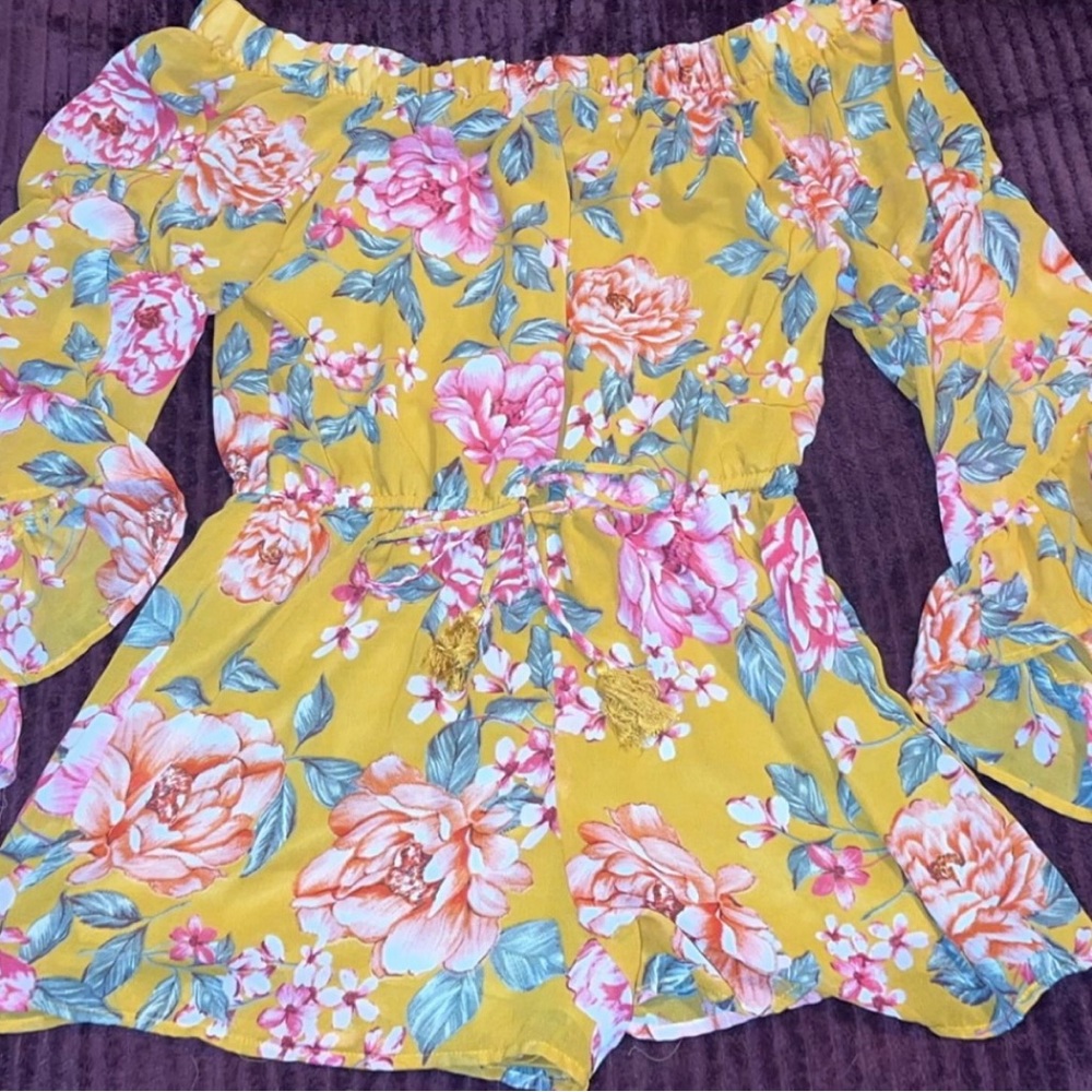Floral Romper